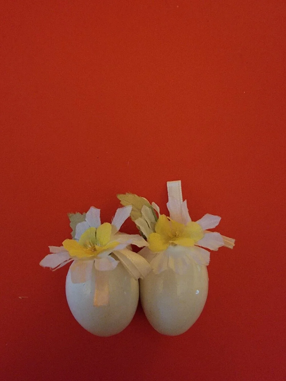 Pastel Decorative Hanging Egg Ornaments - Set of 12